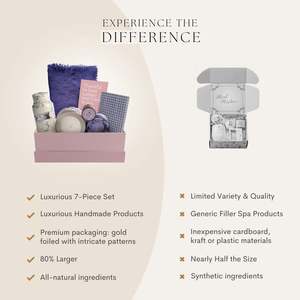 Coffret cadeau bain Spa pour femmes, écharpe soyeuse de luxe Jasmine bougie parfumée vanille miel main beurre Spa coffret cadeau soins personnels - Product Image 4