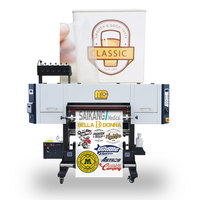 Locor 60cm imprimante Dtf Uv jet d'encre rouleau à rouleau imprimante d'autocollants Uv tout en un imprimante ab Film machine d'impression Uv
