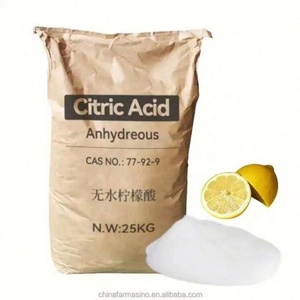Prix de gros Additifs alimentaires de haute pureté Acide citrique anhydre en poudre à 99 % CAS 5949-29-1 Durée de conservation de 2 ans US pour les boissons - Product Image 6