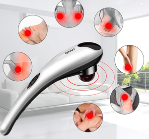 Luyao hadiah sehat penggetar elektrik genggam pemijat getar elektrik untuk tubuh mengurangi leher/bahu dan nyeri otot - Product Image 5