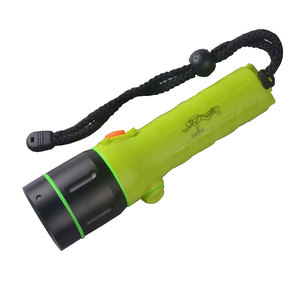 Cao Bright 1000 Lumen Có Thể Sạc Lại Dưới Nước 30M <span class=keywords><strong>Scuba</strong></span> <span class=keywords><strong>Diving</strong></span> XML-T6 LED Câu Cá Lặn Đèn Pin Ngọn Đuốc Với Dây Đeo Tay - Product Image 2