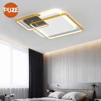 Lámpara de techo de diseño moderno, iluminación Led inteligente para decoración de casa residencial, con Control remoto