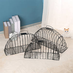 Fer anti-rayures pour animaux de compagnie Aipplies Double portes nettoyage facile petit chien <span class=keywords><strong>chat</strong></span> séchage Cage de bain - Product Image 1