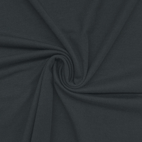 Tissu jersey extensible respirant, tissu jersey en polyester uni pour t-shirt/