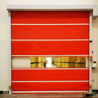 Moteur de porte à volet roulant automatique de haute qualité personnalisé sécurité portes roulantes rapides