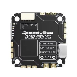 Contrôleur de vol et ESC intégrés SpeedyBee F405 AIO V2 35A 40A 25.5x25.5mm 3-6S Dual BEC ICM42688 pour modèles d'avions - Product Image 3