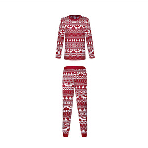 New Trend Womens Clothing Set Mãe Papai Bebê Menina Menino Ano Novo Mãe Filha Algodão Família Combinando Natal Pijama - Product Image 3