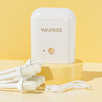 Venta caliente EE. UU. Reino Unido enchufe electrónico depilatorio nariz cera calentador Kit fácil de operar doble Nasal oreja depilación cera calentador conjunto