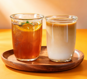 Schattig Koreaans cartoon koffieglas hondenskets letter dunne drinkbeker melk latte glazen voor thuis restaurant - Product Image 4