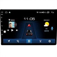 Reproductor Android Universal de 10 Pulgadas para Auto, Pantalla Táctil, WIFI, 4+64G, 2 Din, Pantalla IPS, Conexión Móvil, Carplay