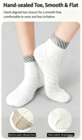 Chaussettes de course réfléchissantes avec logo personnalisé, chaussettes de sécurité pour la marche nocturne et le cyclisme, chaussettes de sport antidérapantes en nylon