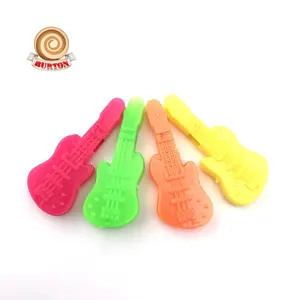 Cápsula de plástico para violão, apito pequeno de 4.5cm, brinquedo para crianças