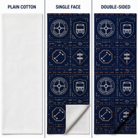 Tissu uniforme de transport en coton ciré imprimé sur mesure Nigéria 130-135 GSM 45 pouces 600 yards par balle