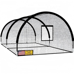 Grande gabbia di battuta da <span class=keywords><strong>Baseball</strong></span> portatile all'aperto per il <span class=keywords><strong>Baseball</strong></span> che colpisce la pratica - Product Image 2