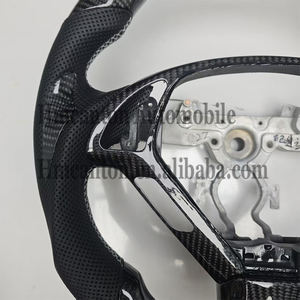 Volante Deportivo de Fibra de Carbono Perforada de Alta Calidad para Infiniti G27 G37 - Product Image 2