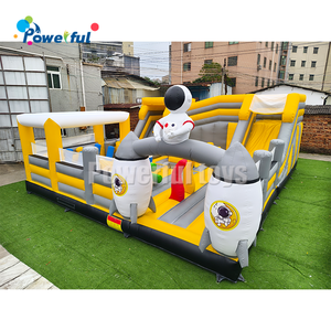 Parc d'attractions gonflable géant de qualité commerciale <span class=keywords><strong>pour</strong></span> <span class=keywords><strong>location</strong></span> événementielle en extérieur - Product Image 1