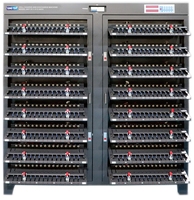 Machine de calibrage de capacité de batterie 512 canaux 5V 3A, testeur de cellules cylindriques et armoire de charge/décharge BST-3A5V-512