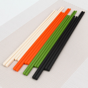 Palillos de melamina para hoteles, comedores, restaurantes y hoteles; palillos de melamina de imitación de porcelana de colores, 10 pares - Product Image 2
