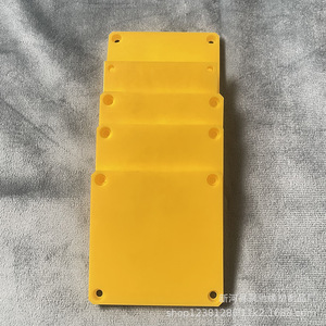 Plaque en nylon Juchi, pièces personnalisées avec trou pour usage industriel - Product Image 2