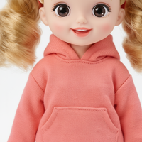Muñeca Articulada de Vinilo de 25 cm, Personalizable, con Ropa Casual Colorida, Juguete Coleccionable para Niñas, Regalo Personalizado con Diseño IP