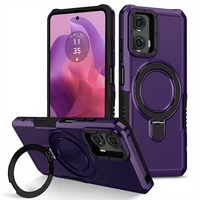 Étui de protection en TPU de luxe pour Motorola Moto G04/G04S/G14/G22/G24/E13/E14/E32/G34/G54/G84 5G, coque de téléphone antichoc avec support