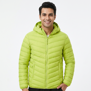 Nouvelles vestes d'hiver rembourrées en duvet pour hommes, de haute qualité, épaisses et matelassées, pour l'extérieur, 2026 - Product Image 1