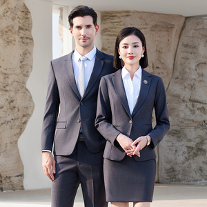 Costume formel <span class=keywords><strong>pour</strong></span> femme, blazer et <span class=keywords><strong>pantalon</strong></span> professionnels <span class=keywords><strong>pour</strong></span> gestionnaire d'hôtel, uniforme - Product Image 1