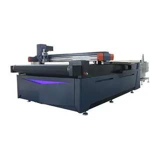 1625 cnc oscillating knife cutting machine with automatic feeding system