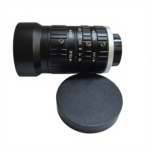 Musi Musi C-1255 12-55mm 8MP C-Mount CCTV Security Camera Lens with Fixed Focus F2.8-C Aperture Manual Zoom 40.7 Angle of View