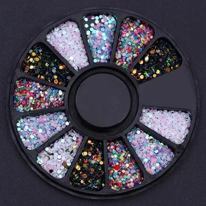 Pièces pour ongles, art des ongles, paillettes, strass, pierres précieuses, bijoux, perles, accessoires de décoration pour manucure, fournitures pour ongles pour professionnels - Product Image 5