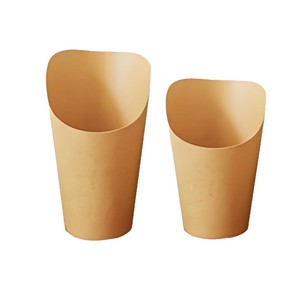 Bicchieri per Fast Food di Grado Alimentare, Porta Biscotti e Patatine, Bicchieri di Carta Usa e Getta per Churros e Patatine Fritte - Product Image 1