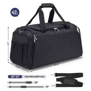 Bolsa Deportiva de Gimnasio para Hombre y Mujer con Compartimento para Zapatos - Product Image 2