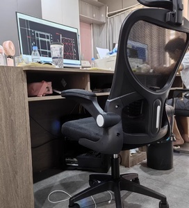 Chaise de bureau ergonomique moderne et réglable <span class=keywords><strong>Angie</strong></span> avec structure en nylon durable pour la maison et les étudiants - Product Image 5
