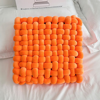 En gros Tricot Coussin Délicatesse Petit Carré Chaise Coussin Canapé Dossier En Peluche Oreiller Baie Fenêtre Coussin