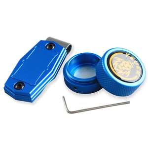 YEUEK Pool <b>Chalk</b> Holder Round Shaped Practical Tool Billiards Accessories Magnetic Mini <b>Chalk</b> Tip Case Container Round Billiards - Product Image 1