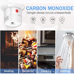 Wholesale EN 50291Certified Standalone CO <strong>Gas</strong> Leak Alert <strong>Detector</strong> Monoxide <strong>Detectors</strong> for Kitchen Use - Product Image 4