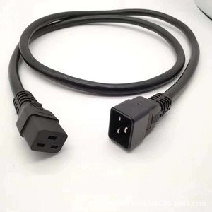 Cable de alimentación Iec C19 a C20, cable de grado industrial de alta potencia de 3 núcleos y 2,5 mm con conector de bloqueo para equipos de servidor - Product Image 3