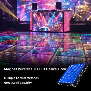 Piste de danse interactive LED commerciale de qualité supérieure, avec plateau en plexiglas amovible et mobile, tapis détachable de bonne qualité, vraiment incroyable - Product Image 1
