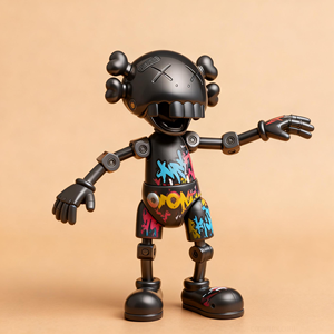 Figura de Juguete de Animal de Dibujos Animados en Miniatura de Vinilo de PVC <span class=keywords><strong>3D</strong></span> Personalizada, Color Personalizado - Product Image 3