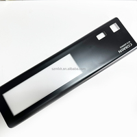 Verre trempé flexible à guidage lumineux LED tactile électronique, imprimé sur mesure pour affichage de ruban, OEM d'usine