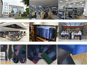 Venta al por mayor 100% algodón 7,3 oz azul oscuro telas rígidas de mezclilla para Jeans - Product Image 6