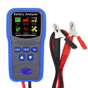 TM300 écran couleur 6V 12V 24V testeur de batterie de voiture 100-2000 CCA testeur de tension OBD2 outil de Diagnostic analyseur de batterie automobile - Product Image 1
