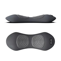 Masseur lombaire 3-en-1 et coussin de soutien lombaire, masseur dorsal rechargeable avec chaleur, vibrations et étirement par traction