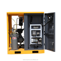 Moteur d'air à vis rotatif industriel à faible bruit, neuf, 7,5 kW, 10 ch, 150 psi, 380 V, 220 V, 415 V, 480 V, 300 l, 1000 l