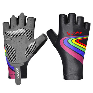 Guantes de Ciclismo BaoDun para Niños, Medios Dedos, con Almohadilla de Silicona en la Palma, para Deportes al Aire Libre - Product Image 1