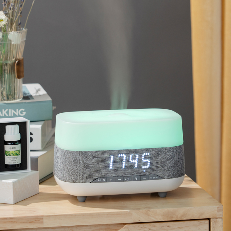 USB Eco-Friendly Electric App-Controlled Ultrasonic Air Humidifier 7-Color Night Light Waterless Plastic Design for Home Hotel