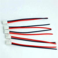 Kabel Konektor HooHA Harness Seri JST XH 2.5mm 2P/3P Berlapis Timah Tembaga dengan Selubung PVC untuk Perakitan Kabel Konsumen