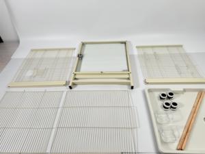 Çin üretici şeffaf cam papağan kuş kafesi ev büyük yetiştiriciliği kuş kafesi lüks kuş kafesi Villa - Product Image 2