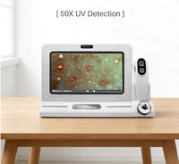 Portable Salon Skin Scalp Hair Analyzer Scalp Scanner Hair Follicle Detector with 200x Magnification Compact Design
