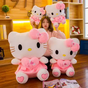 Sanrio Cartoon kawaii Kuromi Hello Kitty mon oreiller Melody en peluche  Jouet poupées en peluche enfants jouets Noël décor cadeaux - Chine Peluche  et jouet prix